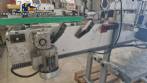 Rotuladora automtica cabeote duplo frascos planos Bauch Campos