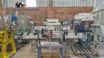 Rotuladora automtica cabeote duplo frascos planos Bauch Campos