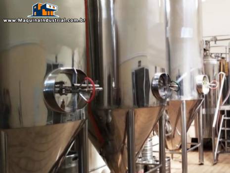 Adega para fermentao maturao armazenamento cervejeira para cervejas