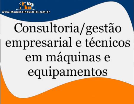 Consultoria em mquina de embalagens, nacionais e importadas, programao e reposio de peas