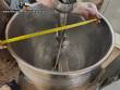 Tacho misturador encamisado basculante em inox 180 litros