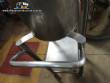 Tanque de transfer�ncia com suporte e rodinhas em inox 20 litros