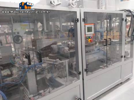 Montadora autom�tica de caixas papel�o Raumak