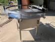 Mesa acumuladora giratria em ao inox Masipack 1200 mm