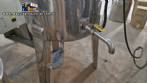 Tanque misturador encamisado em inox el�trico com h�lice centrifuga tipo Cowles 80 litros