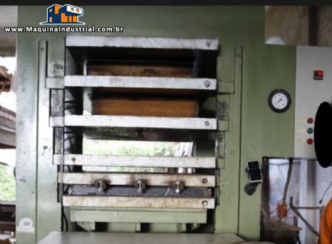 Prensa para borracha 5 v�os