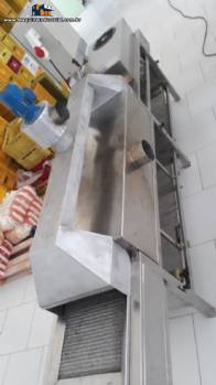 Pasteurizador de massas horizontal 150 kg Pama Roma