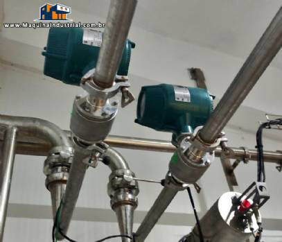 Transmissor de vaz�o eletromagn�tico Yokogawa