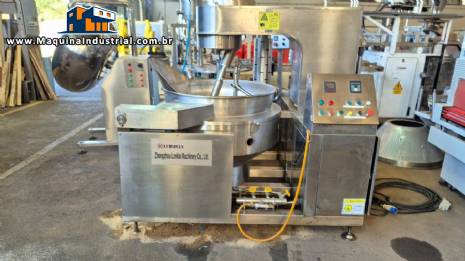 Tacho cozinhador misturador planet�rio LONKIA Machinery 200 litros