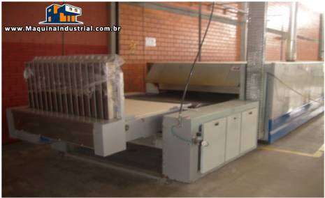 Forno industrial rotativo com resfriamento Fornimaq