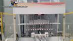 Envasadora linear com rosqueadora inox 12 bicos frasco bombonas gal�o Narita