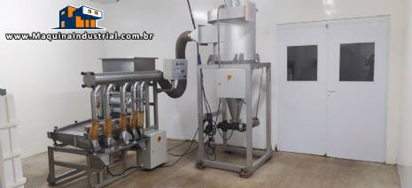 Descascador de am�ndoas de cacau moinho martelo chocolate JAF Inox