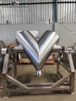 Misturador em V 600 L a�o inox 316 L Martinelli