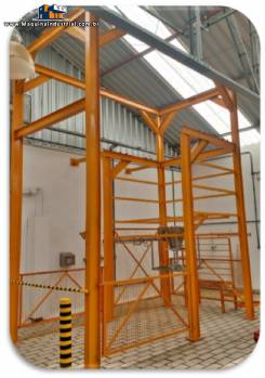 Unidade de descarrega descarregamento de big bag 2000 kg com rosca transportadora Artinox