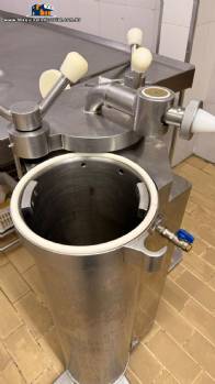 Canh�o pneum�tico em a�o inox 45 litros