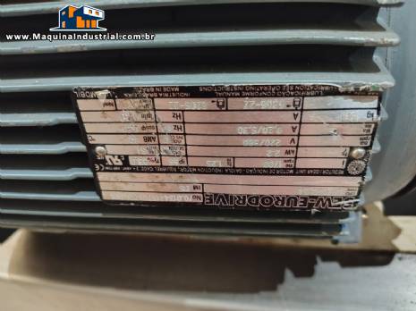 Motor SEW 2.2kw rpm 1700 220/380v com flange FF