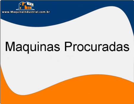 Procura-se: Os seguintes equipamentos