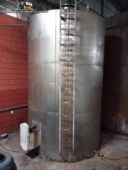 Tanque misturador em inox 15.000 litros