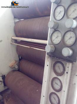 Cilindro refinador moinho de rolos com 5 rolos Maschinenfabrik Heidenau