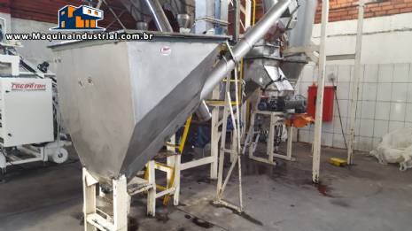 M�quina de empacotamento de a�ucar Tecnotok