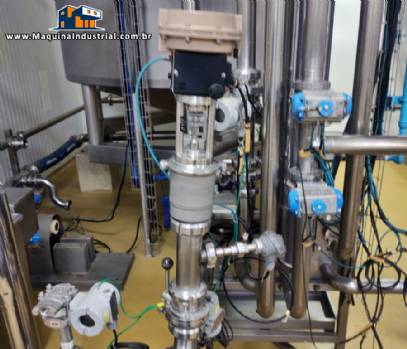 Vlvula de controle em ao inox sanitrio SAMSON