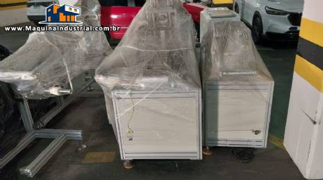 Linha para produ��o de m�scaras cir�rgicas TNT adulta e infantil