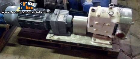 Bomba de l�bulo para produtos viscosos JEC Pumps