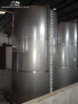 Tanque de armazenamento em a�o inox 15.000 litros