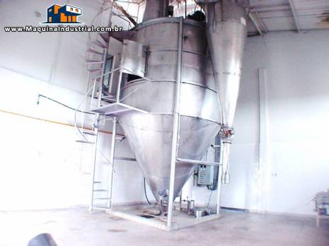 Spray Dryer para 800 L hora Galaxie