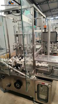 Envasadora enchedora rotativa em inox de l�quidos IMA F540