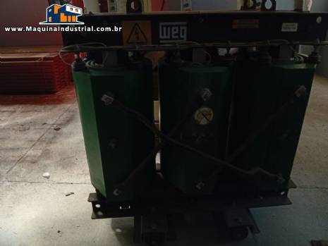 Transformador el�trico seco 500 Kva ano 2021 WEG