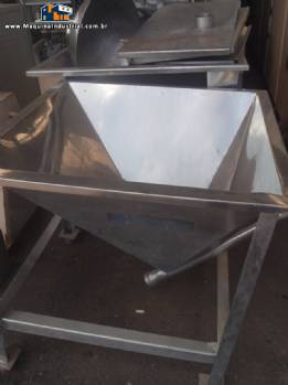 Silo em a�o inox Alimflex