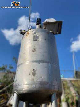 Tanque misturador em a�o inox JEMP 6.500 litros