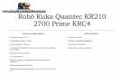 Rob� KUKA Quantec KR 210 2700 Prime KRC4