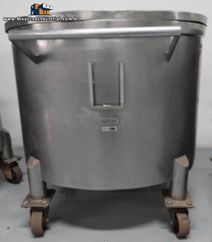 Tanque 150L inox 304 (3 tanques 5.000 cada)