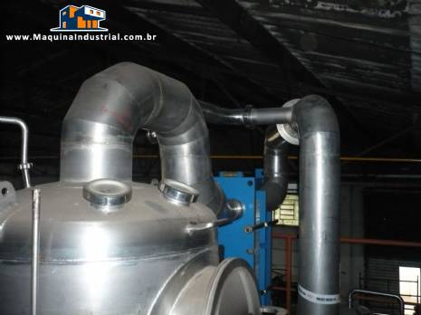 Concentrador de l�quidos APV para 350 L