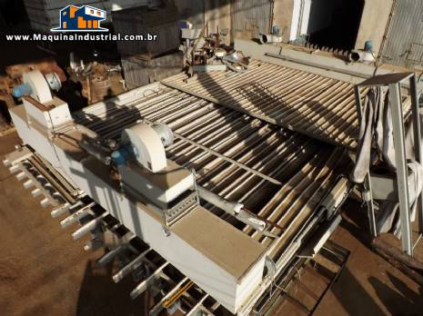 Forno cont�nuo de secagem Makor