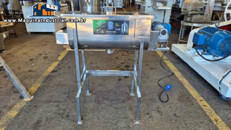 Misturador Ribbon Blender em a�o inox 30 litros Topp Inox