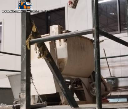 Misturador de p�s basculante 150 kg