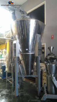 Silo misturador de p�s Hosokawa Micron