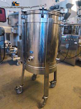 Tanque encamisado em a�o inox