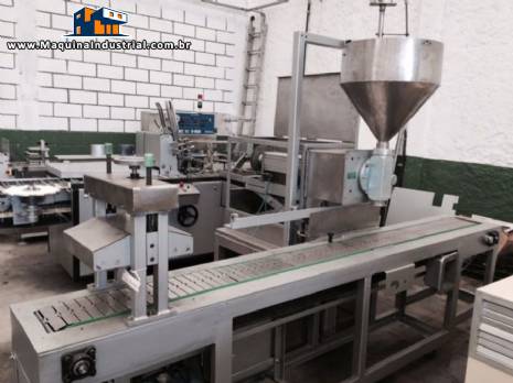 Envasadora de gal�o autom�tica a pist�o Serac