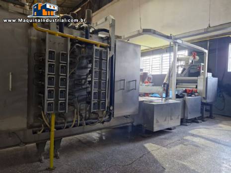 Linha para produ��o de biscoito amanteigado e polvilho 400 kg por hora