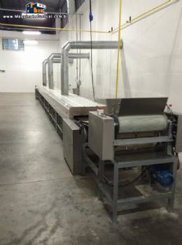 Linha completa para produ��o de alfajores Tecnomecal