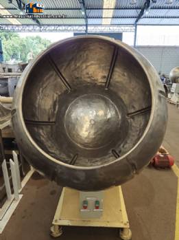 Drageadeira com talisca com bojo em aço inox 100 litros