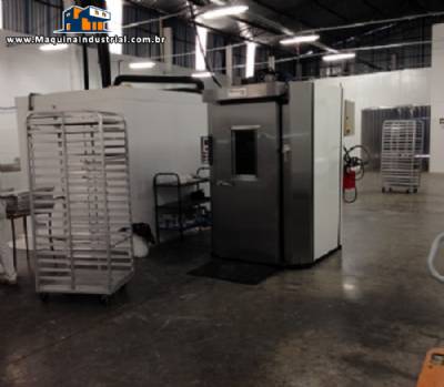 Forno industrial vertical rotativo a gs Brasforno