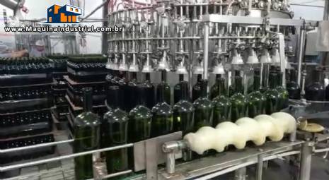 Envasadora � v�cuo 40 bicos com rolhadora Velluto Rebelo