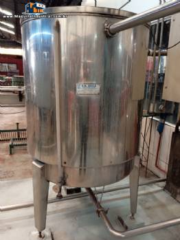 Tanque em ao inox 1000 litros Zegla