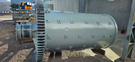 Moinho rotativo de bolas 2500 Kg Denvver