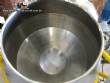 Drageadeira tipo betoneira lisa basculante em inox Bravaeco 500 litros